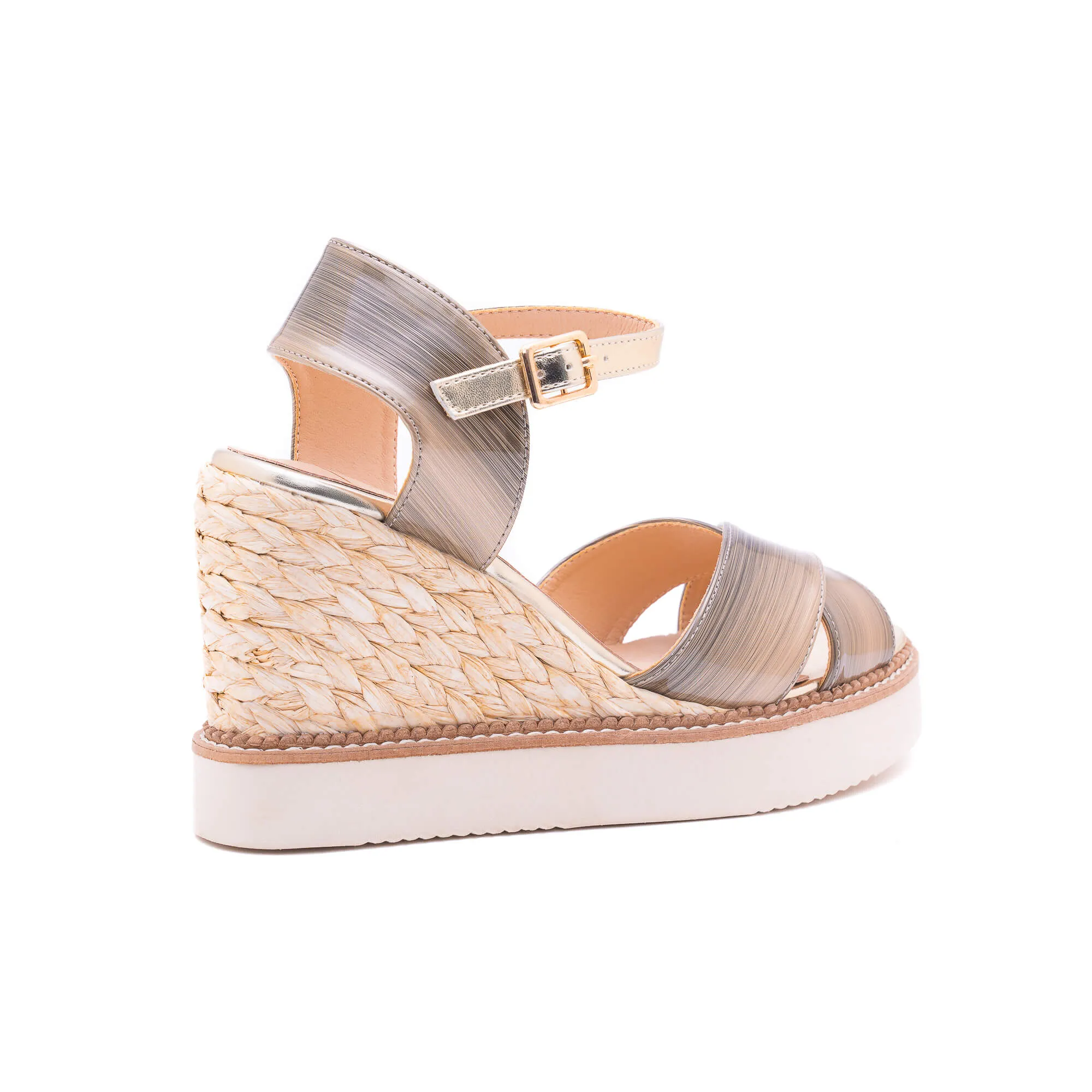 Ada Light Gold Espadrilles