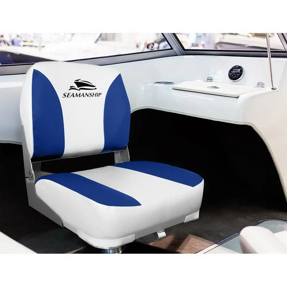 All-Weather Swivel Folding Boat Seats, 2X, Seamanship