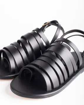 Ankle Strap Sandals Black