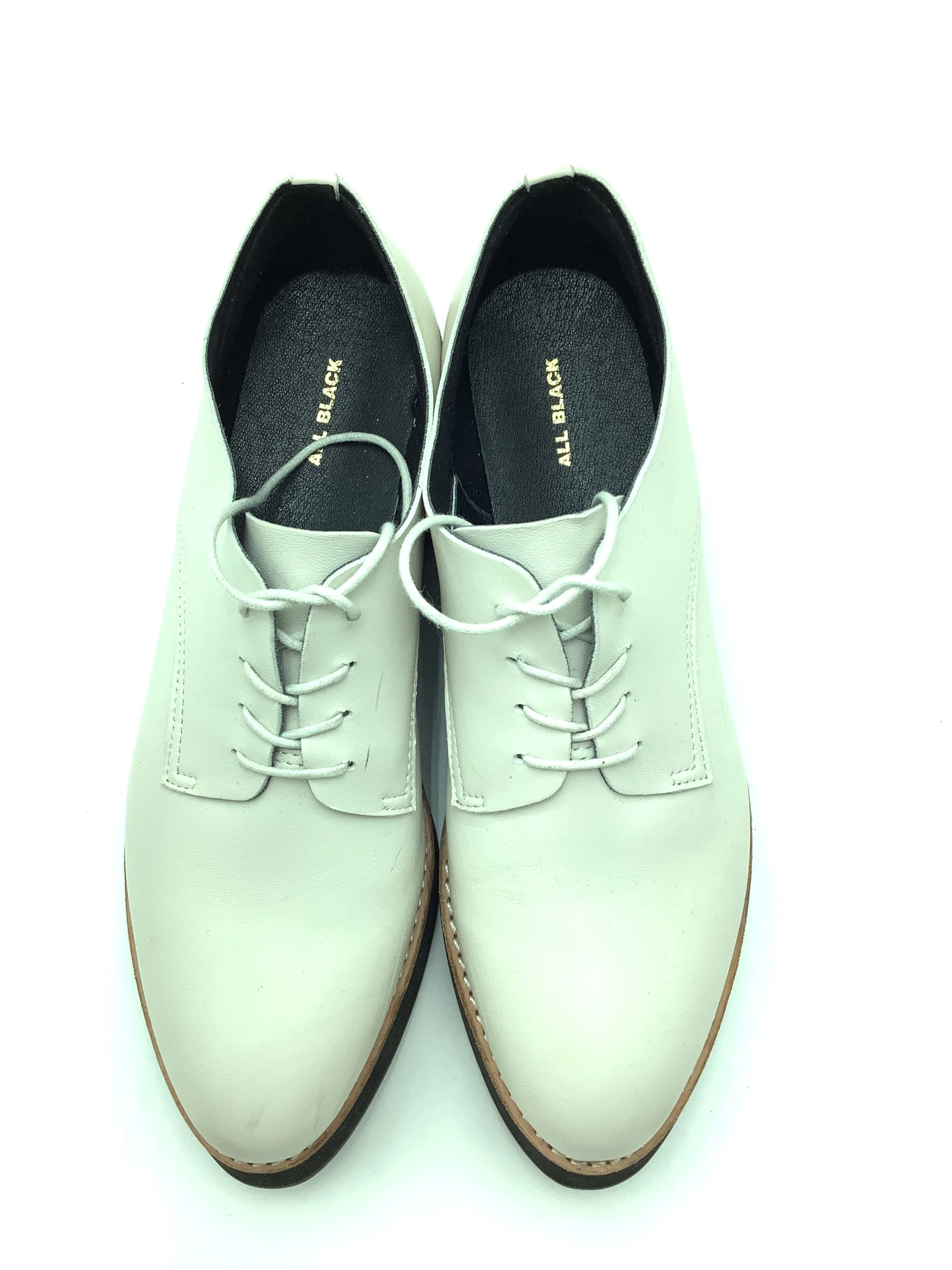 Anthropologie All Saints Shoe Oxford Leather Platfrom Size: EU/41