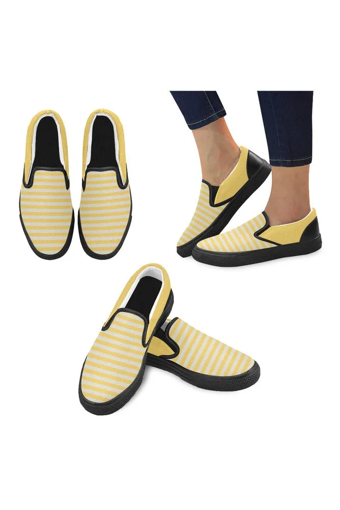 Aspen Gold Women's Slip-on Canvas Shoes (Model 019)