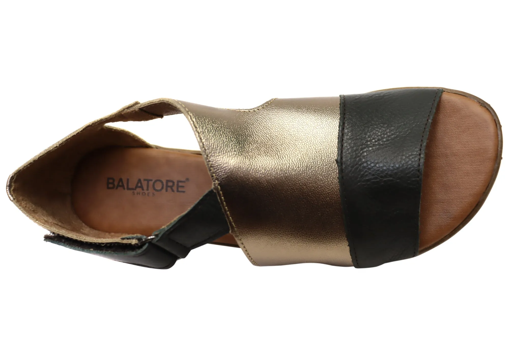 Balatore Penelope Womens Comfortable Leather Sandals Made In Brazil