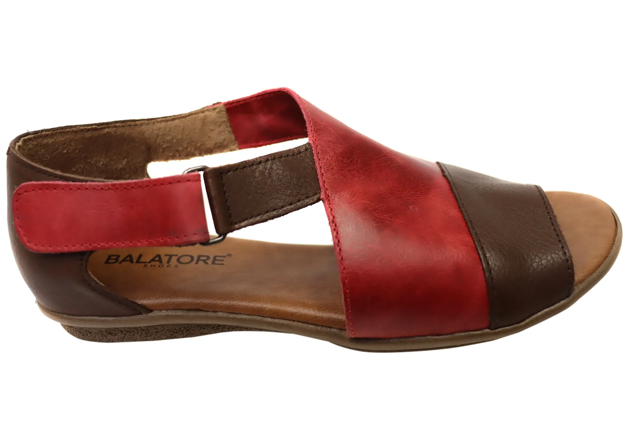 Balatore Penelope Womens Comfortable Leather Sandals Made In Brazil