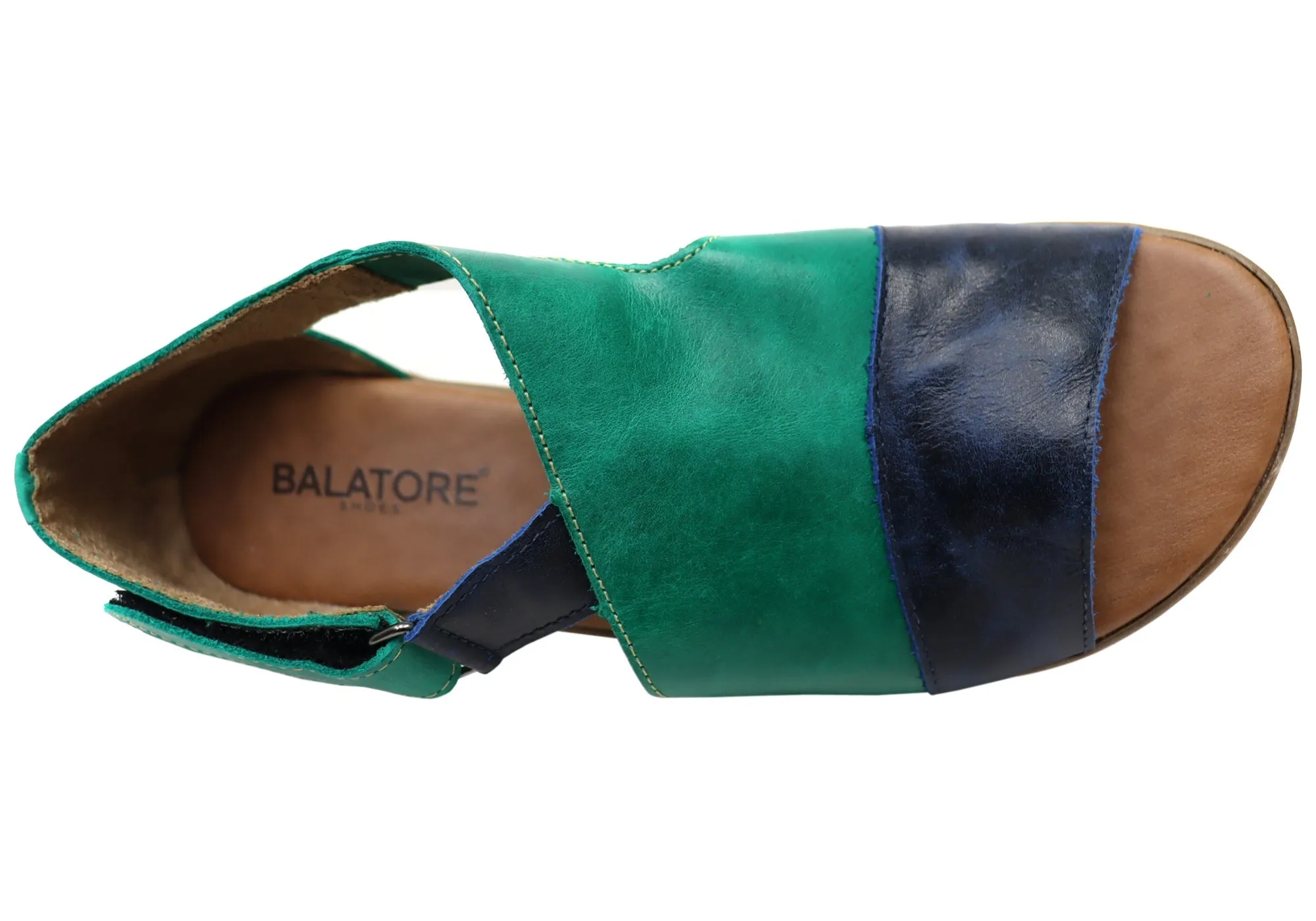 Balatore Penelope Womens Comfortable Leather Sandals Made In Brazil