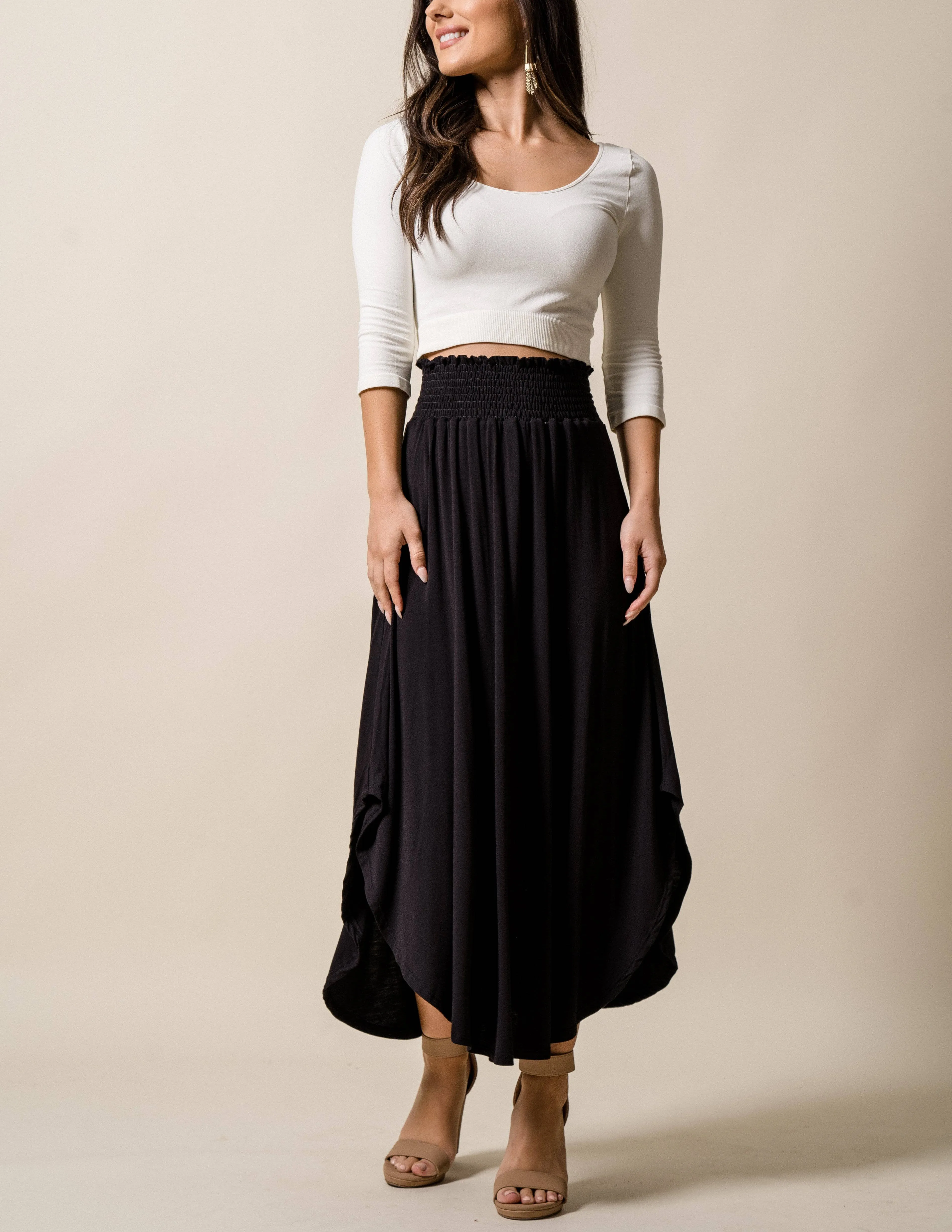 Bamboo Tulip Skirt