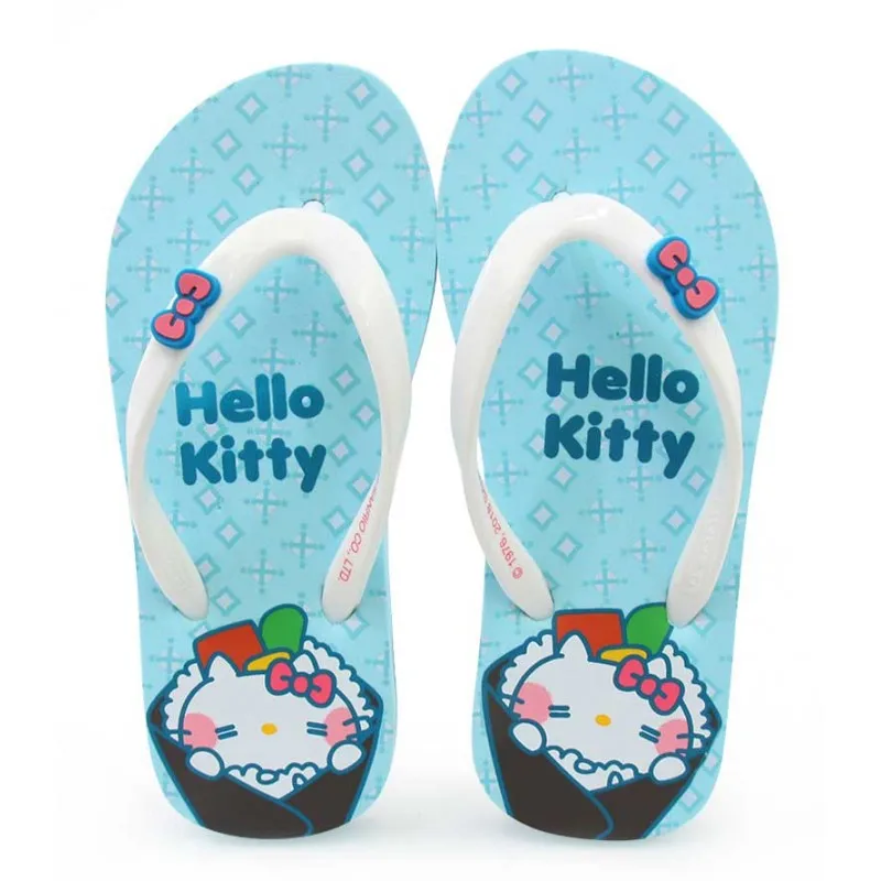 Banana Peel Slippers for Girls Kids Hello Kitty Sushi Love - Temaki