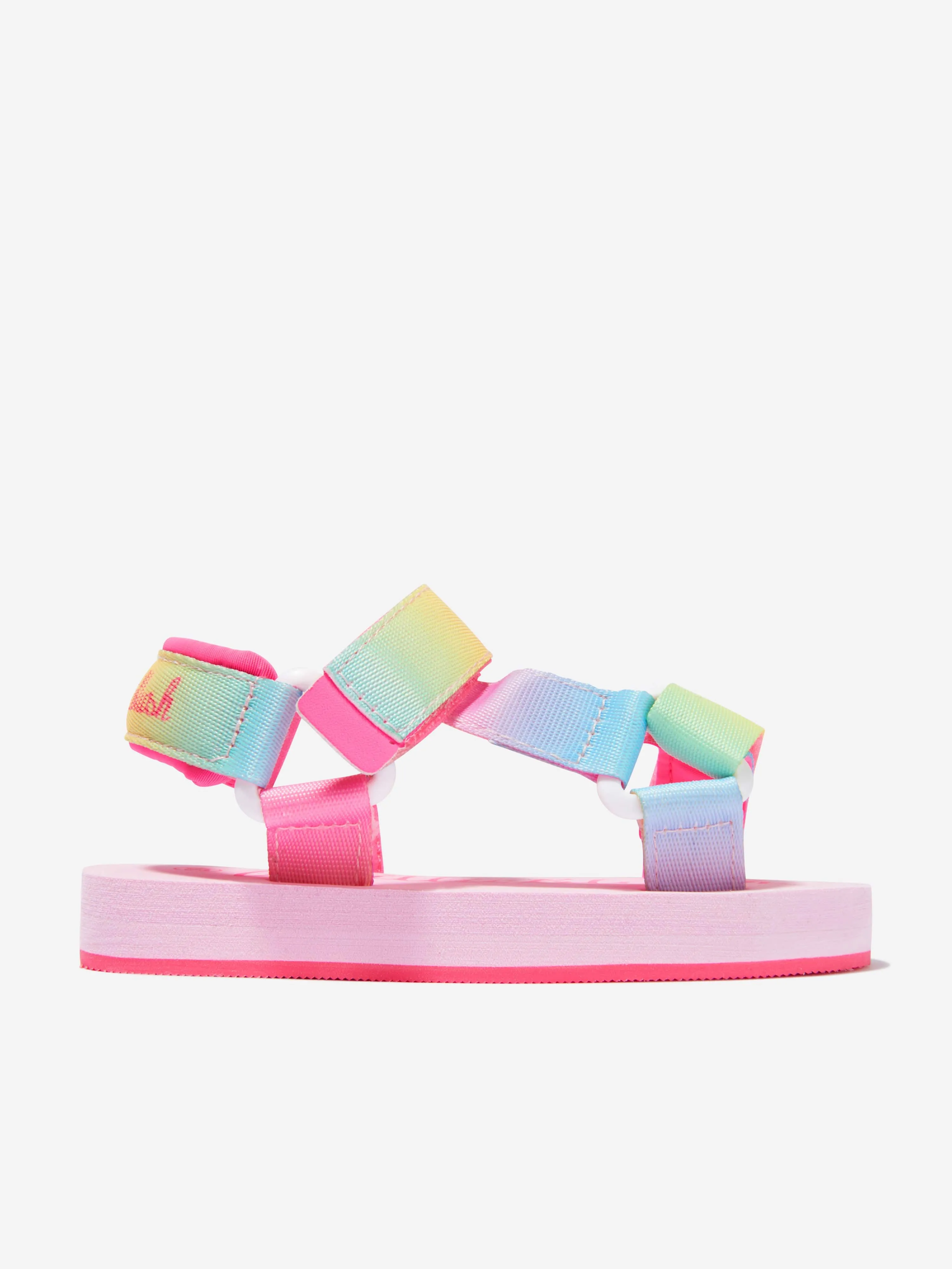 Billieblush Girls EVA Logo Print Sandals