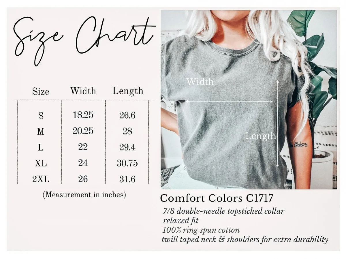 Boat Babe Smile Comfort Color Wholesale Tee - Fast Shipping