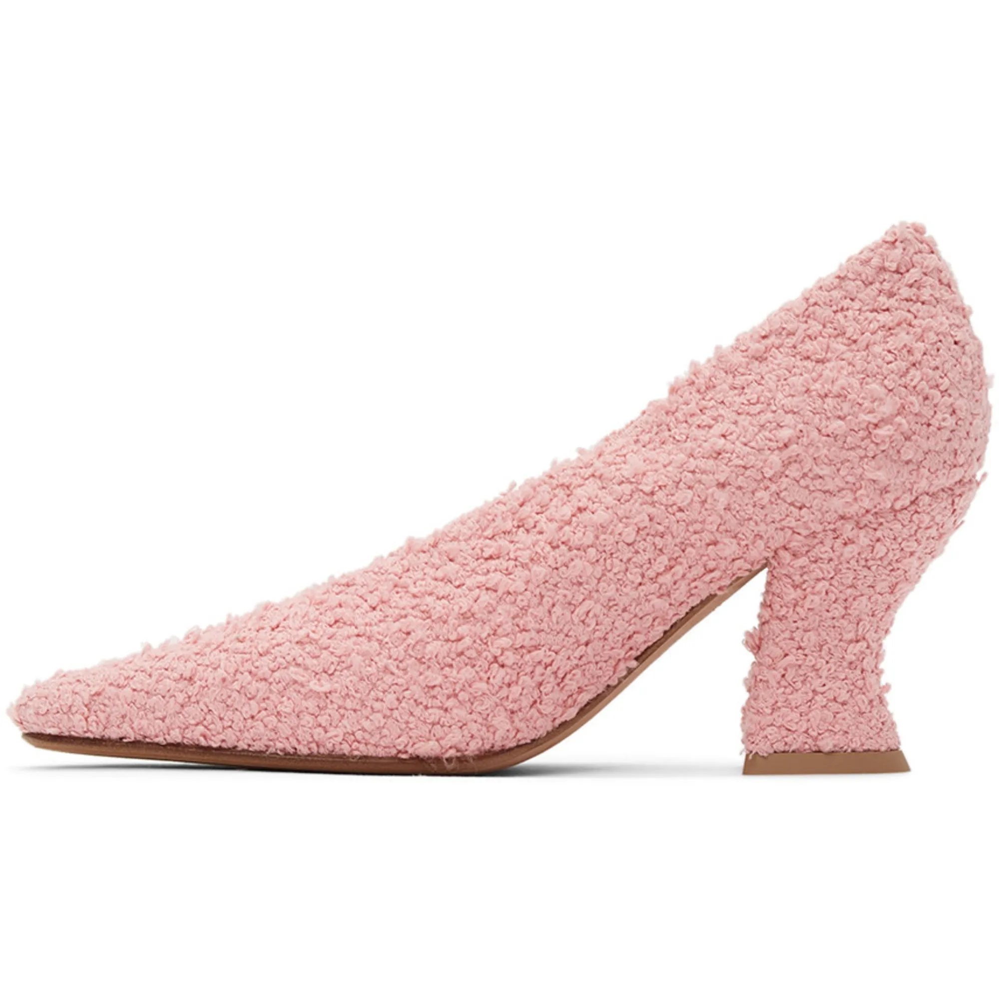 Bottega Veneta Bouclé Almond Pumps