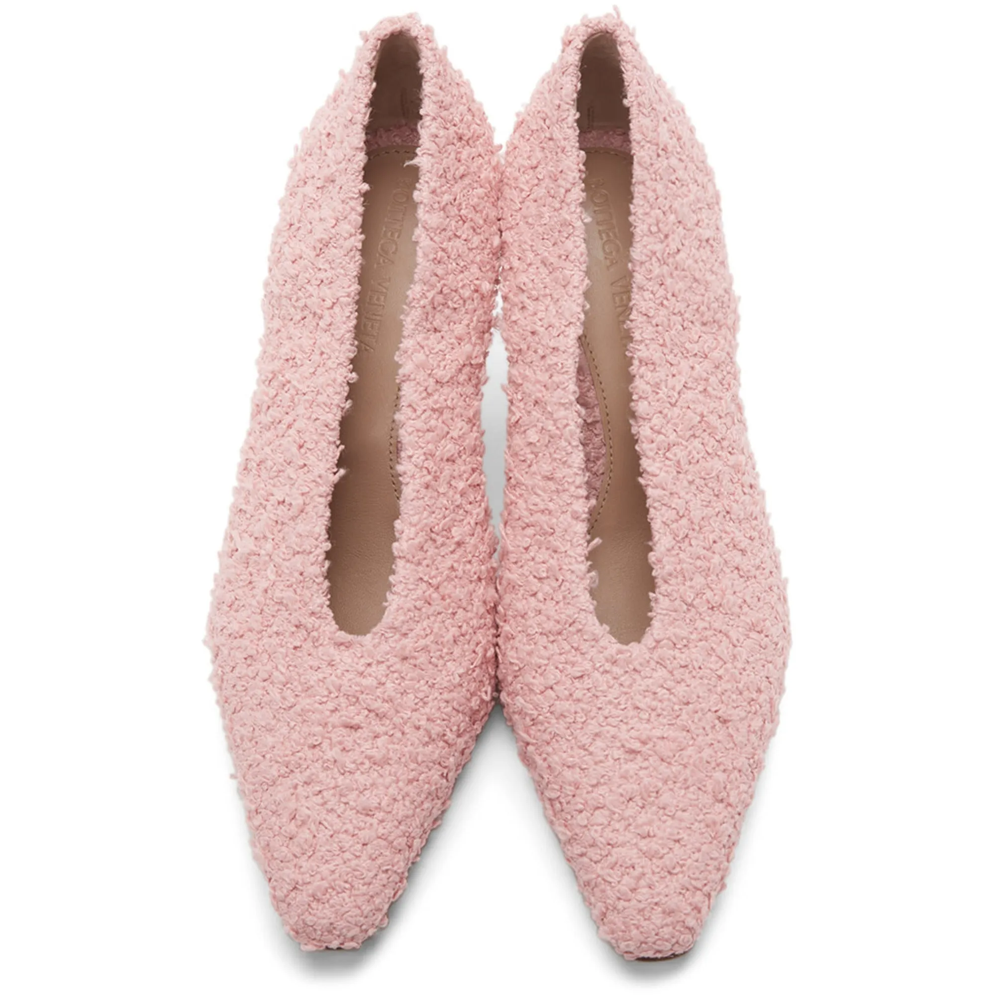 Bottega Veneta Bouclé Almond Pumps