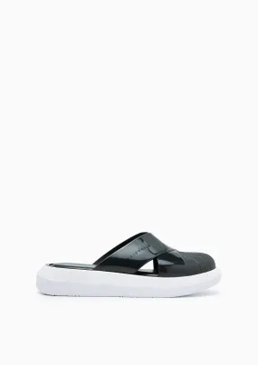 Brie Flat Sandals Black