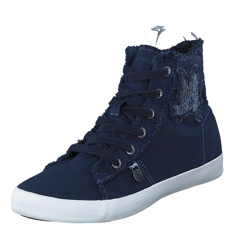 Butterfly High Sneakers Dark Blue