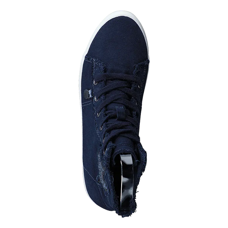 Butterfly High Sneakers Dark Blue