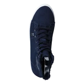 Butterfly High Sneakers Dark Blue