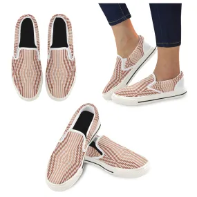 Buy Kids Checkers Print Canvas Slip-on Shoes at TFS