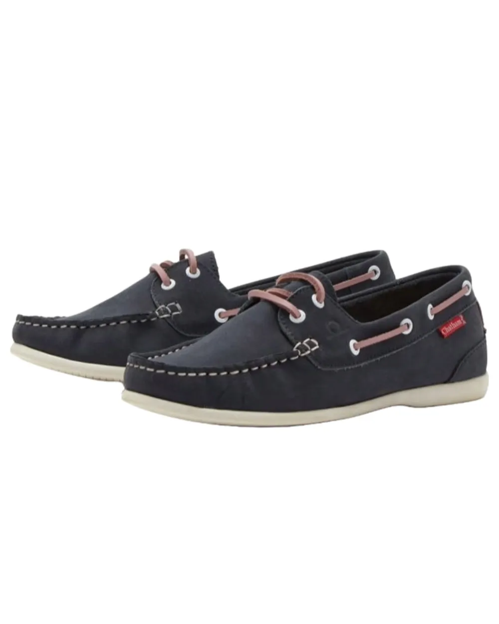 Chatham Womens Penang Leather Boat Shoes