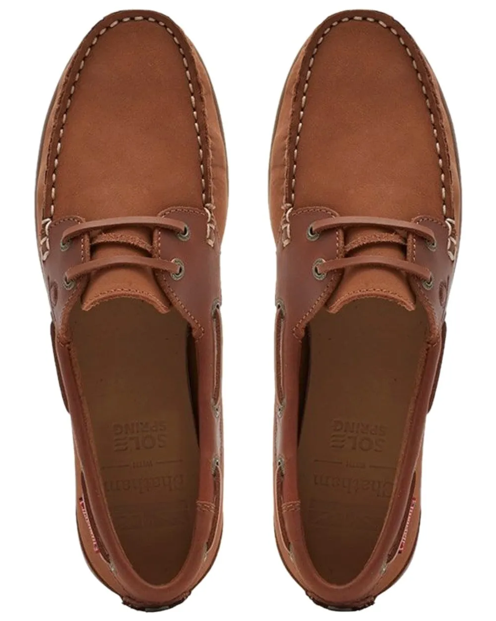 Chatham Womens Penang Leather Boat Shoes