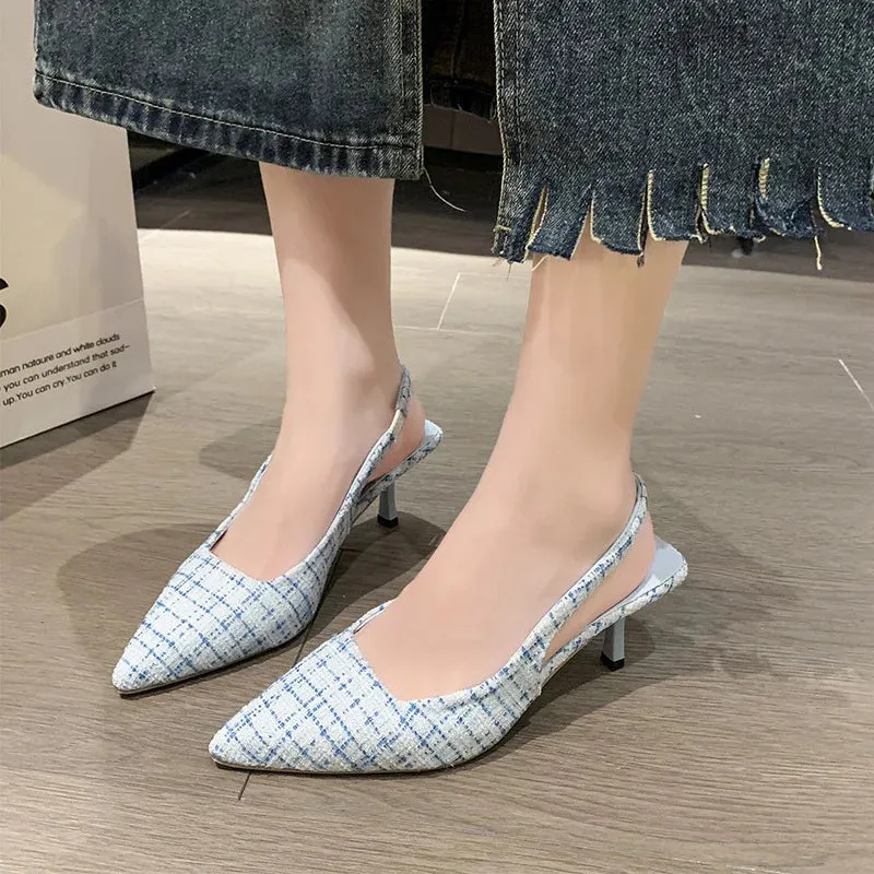 Chic Pointed High Heel Sandals for Women