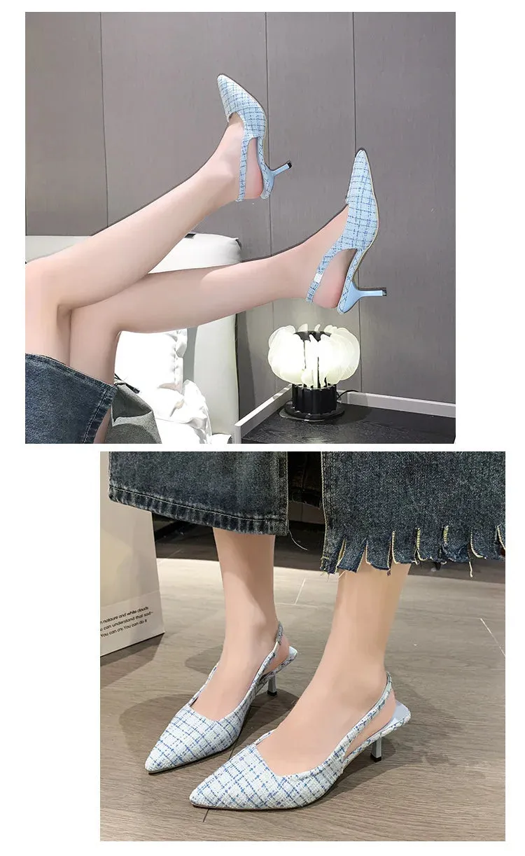 Chic Pointed High Heel Sandals for Women