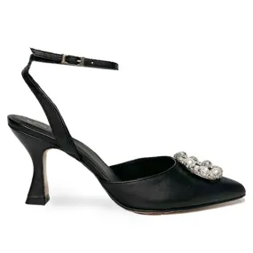 Cinderella Crystal Black | Embellished pump