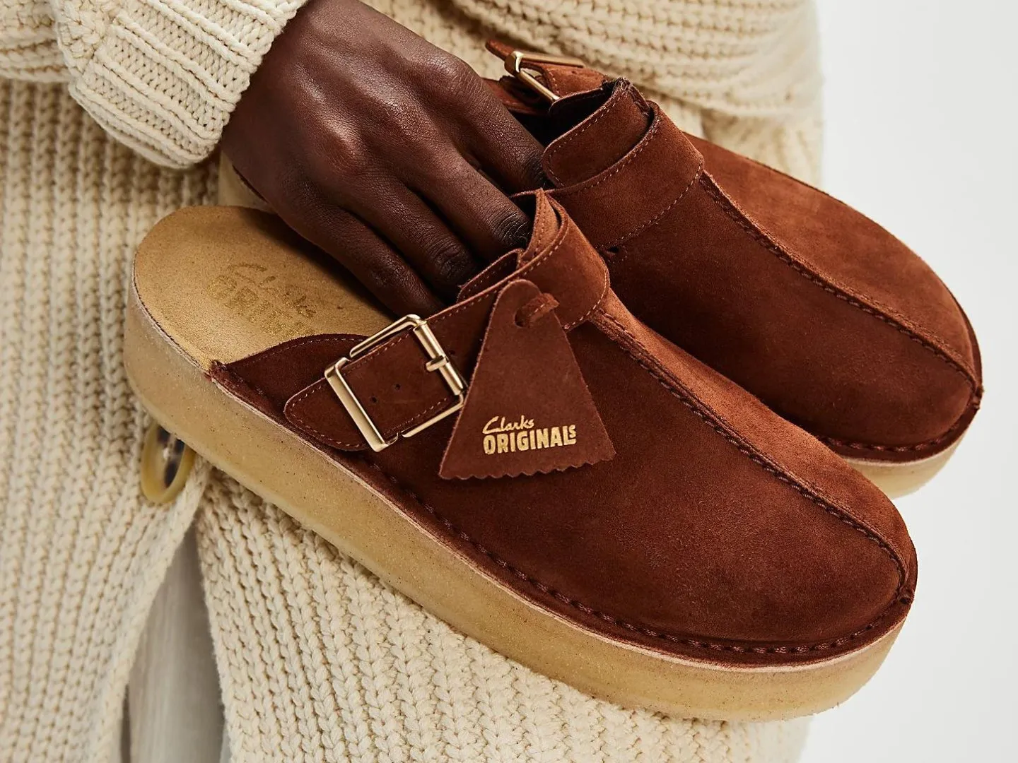 Clarks Trek Wedge Mules