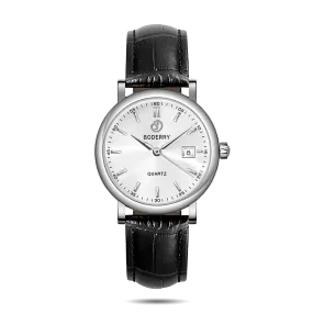 CLASSIC 36MM - Swiss Quartz Movement Watch | Silver & White