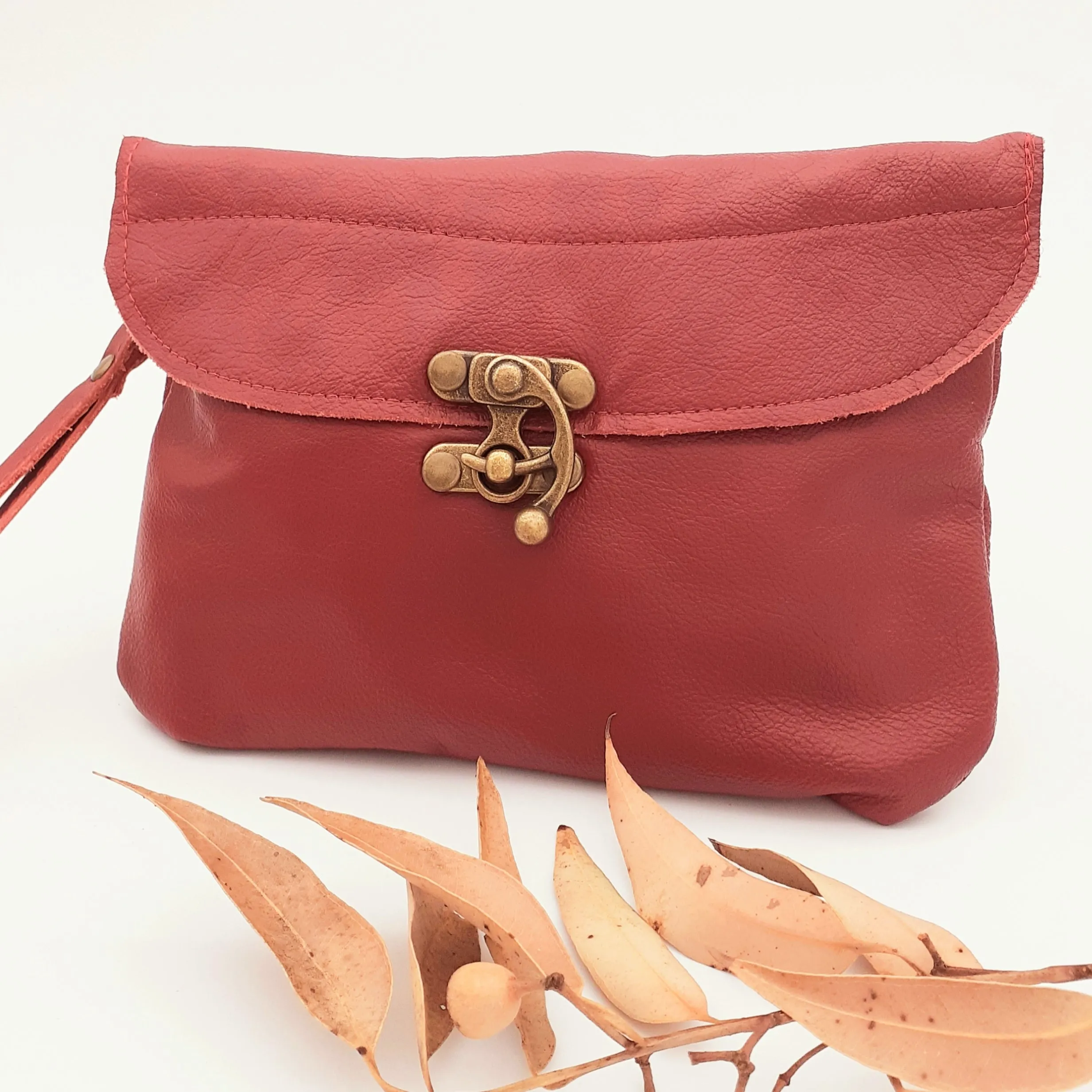 Classic Leather Clutch