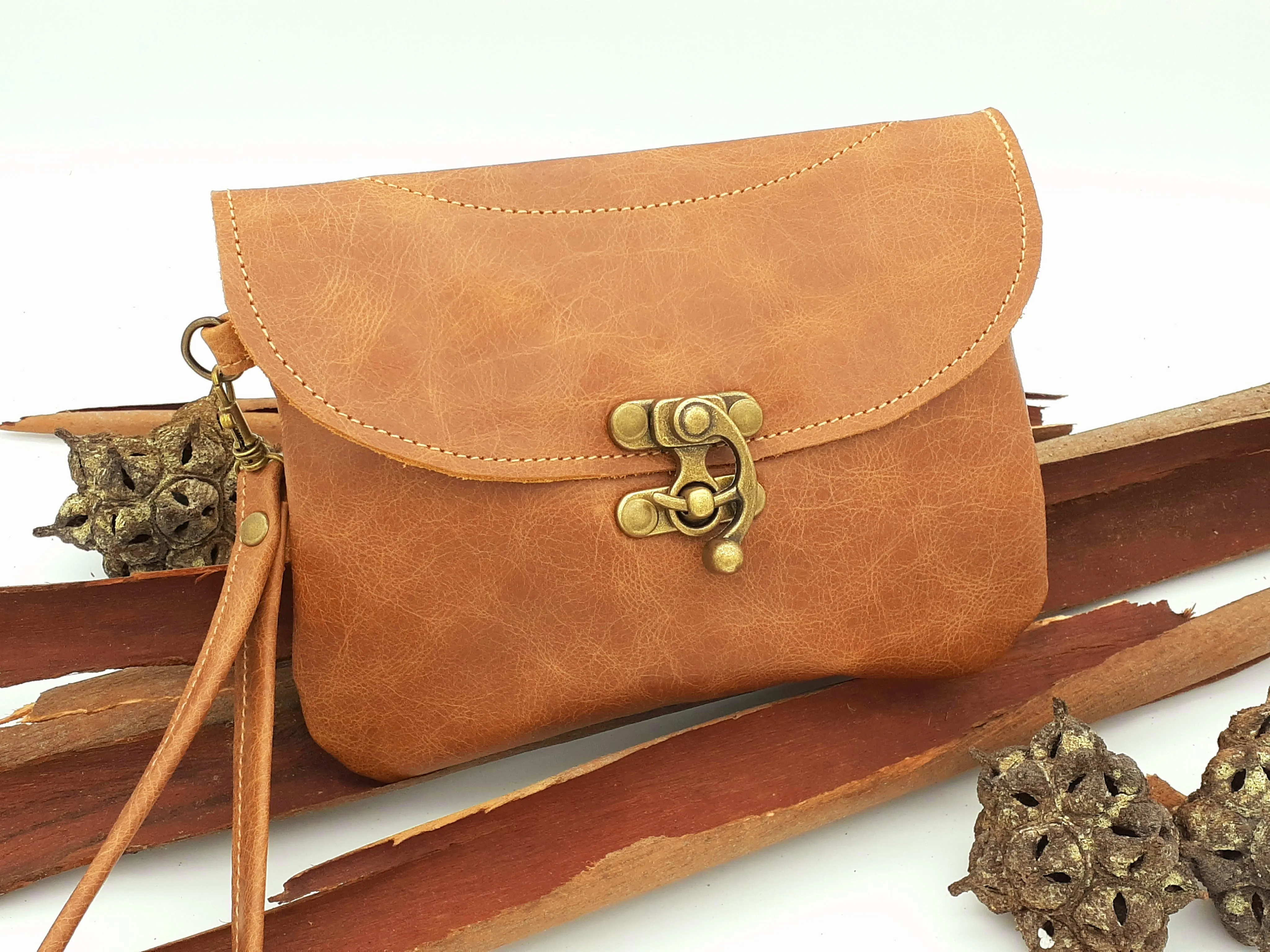 Classic Leather Clutch