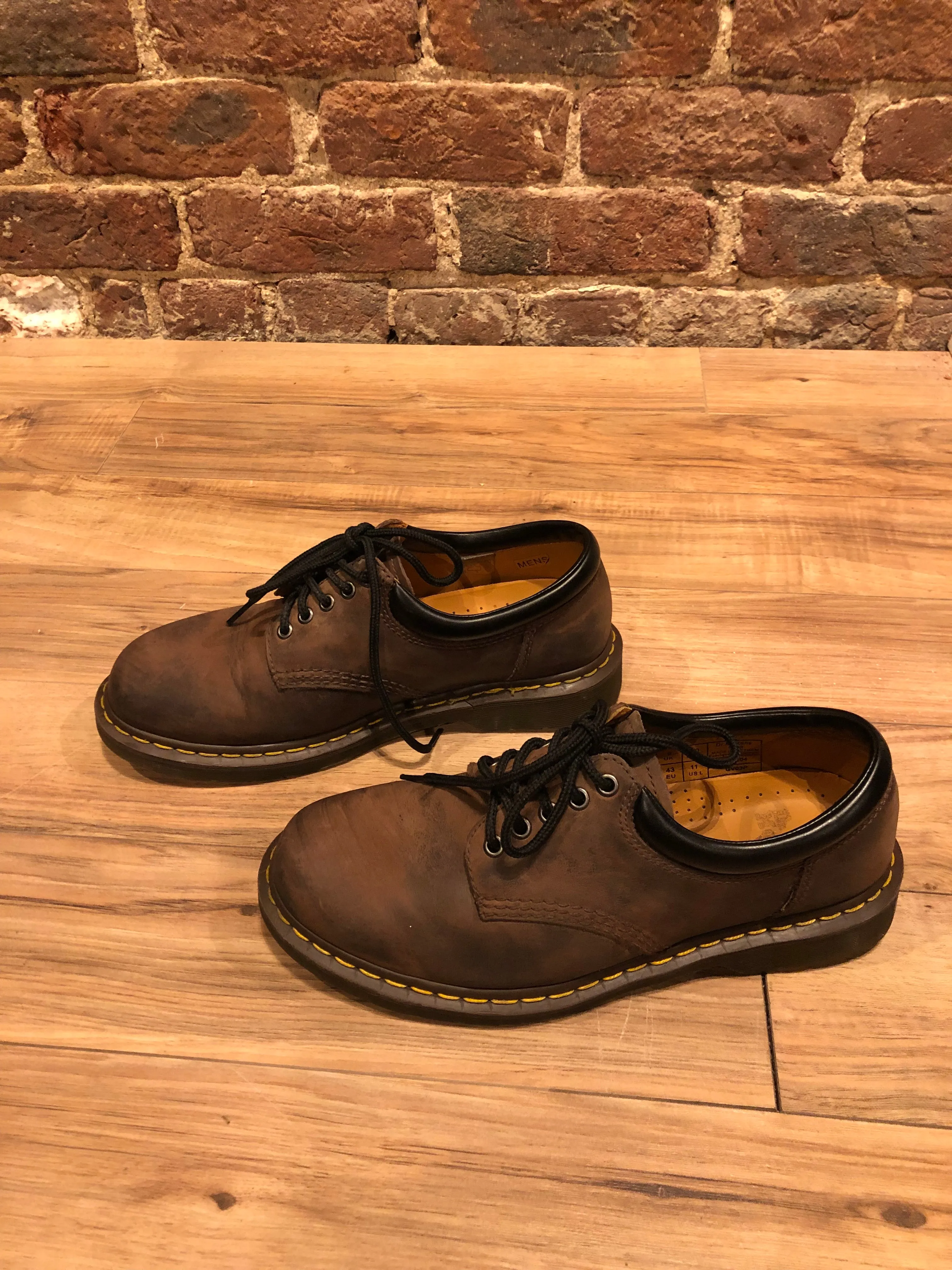 Dr. Martens Brown Nubuck Oxfords, UK 9/ US M 10/ US W 11/ EUR 43, SOLD