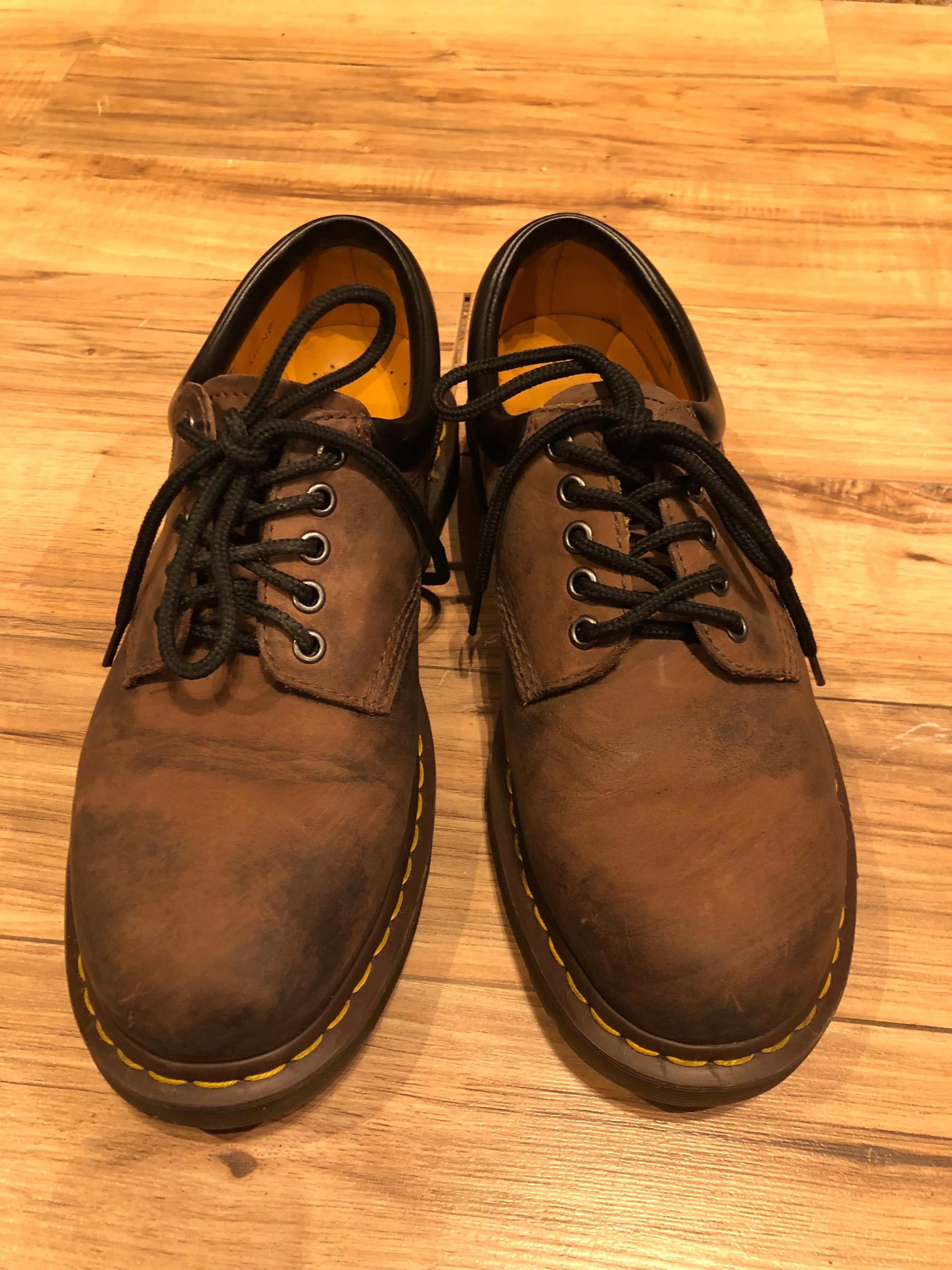 Dr. Martens Brown Nubuck Oxfords, UK 9/ US M 10/ US W 11/ EUR 43, SOLD