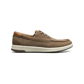 FLORSHEIM CROSSOVER MOC TOE BOAT SHOE MUSHROOM NUBUCK - MENS