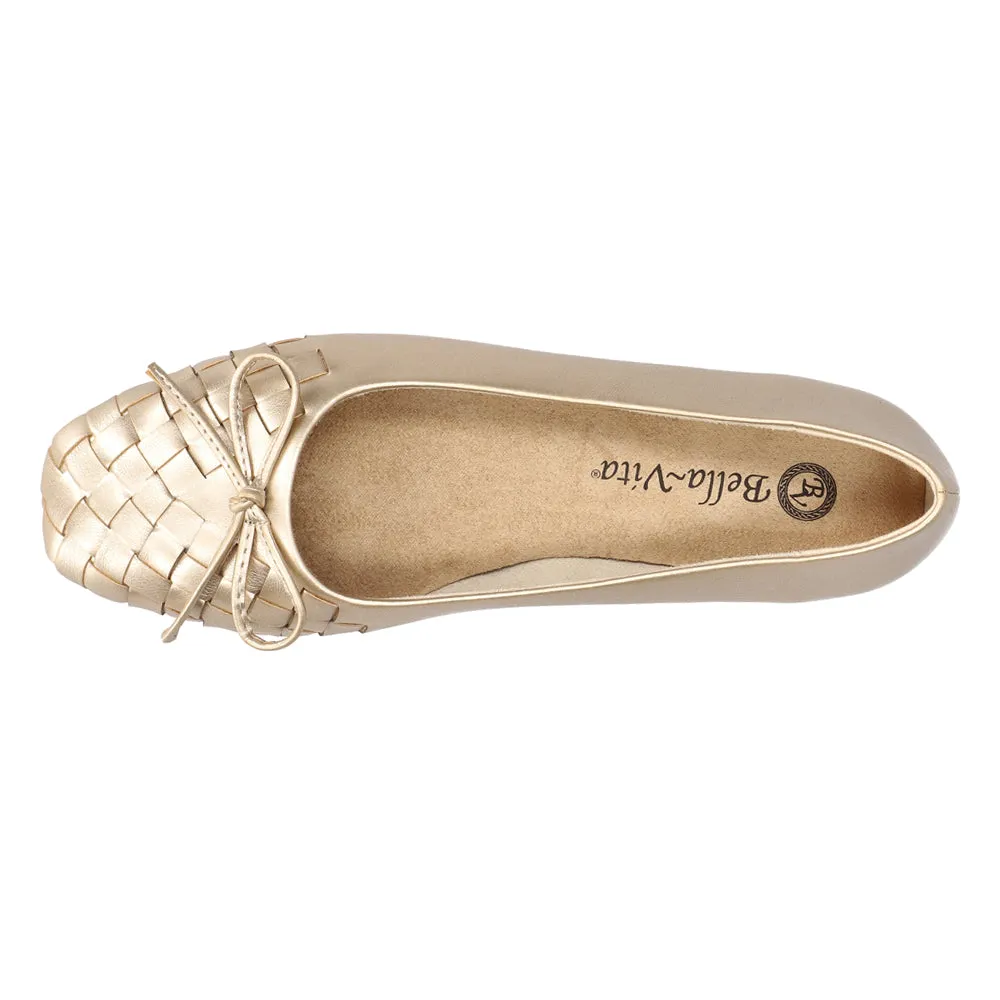 Francie Metallic Ballet Flats