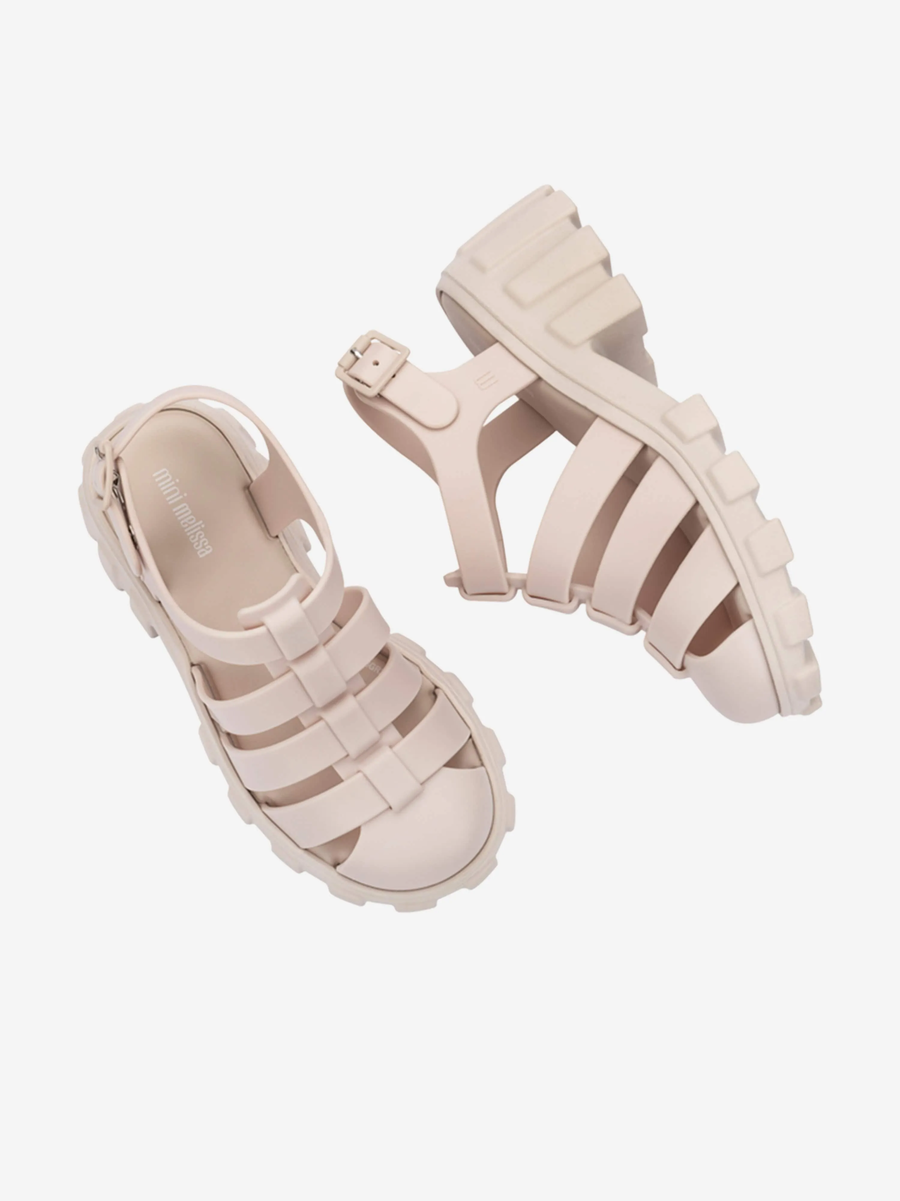 Girls Megan Sandals in Ivory