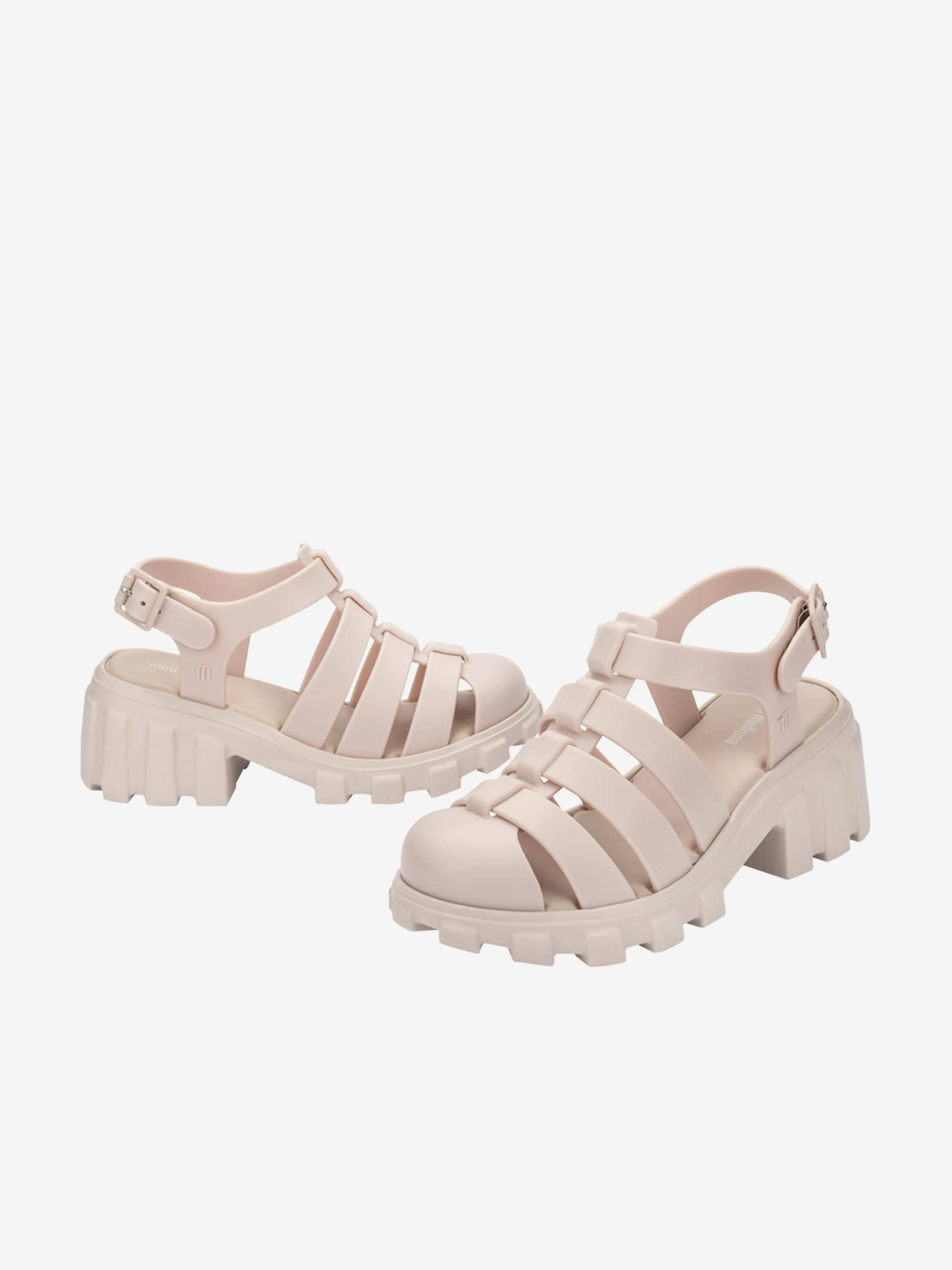 Girls Megan Sandals in Ivory