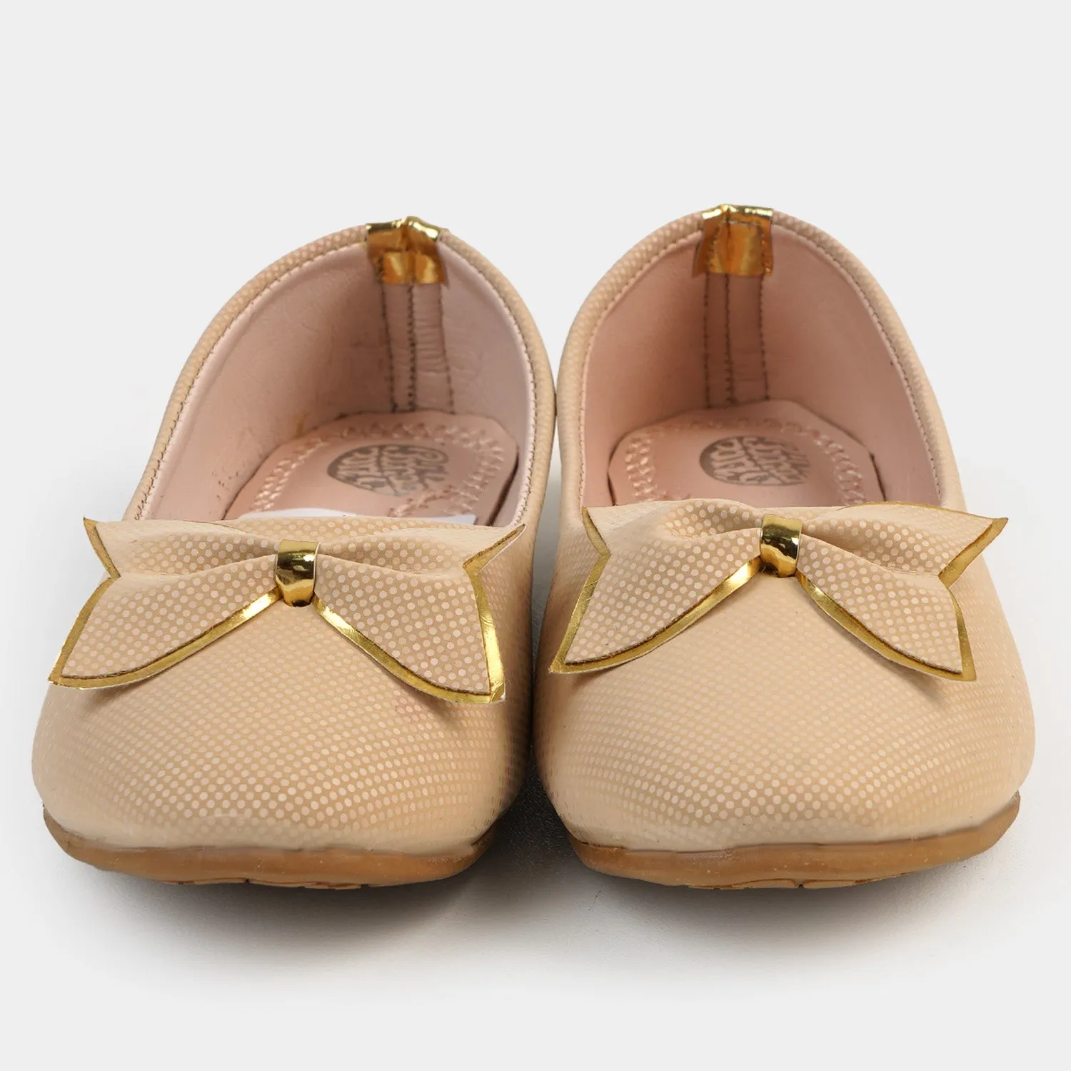 Girls Pumps PP 640-39-BEIGE