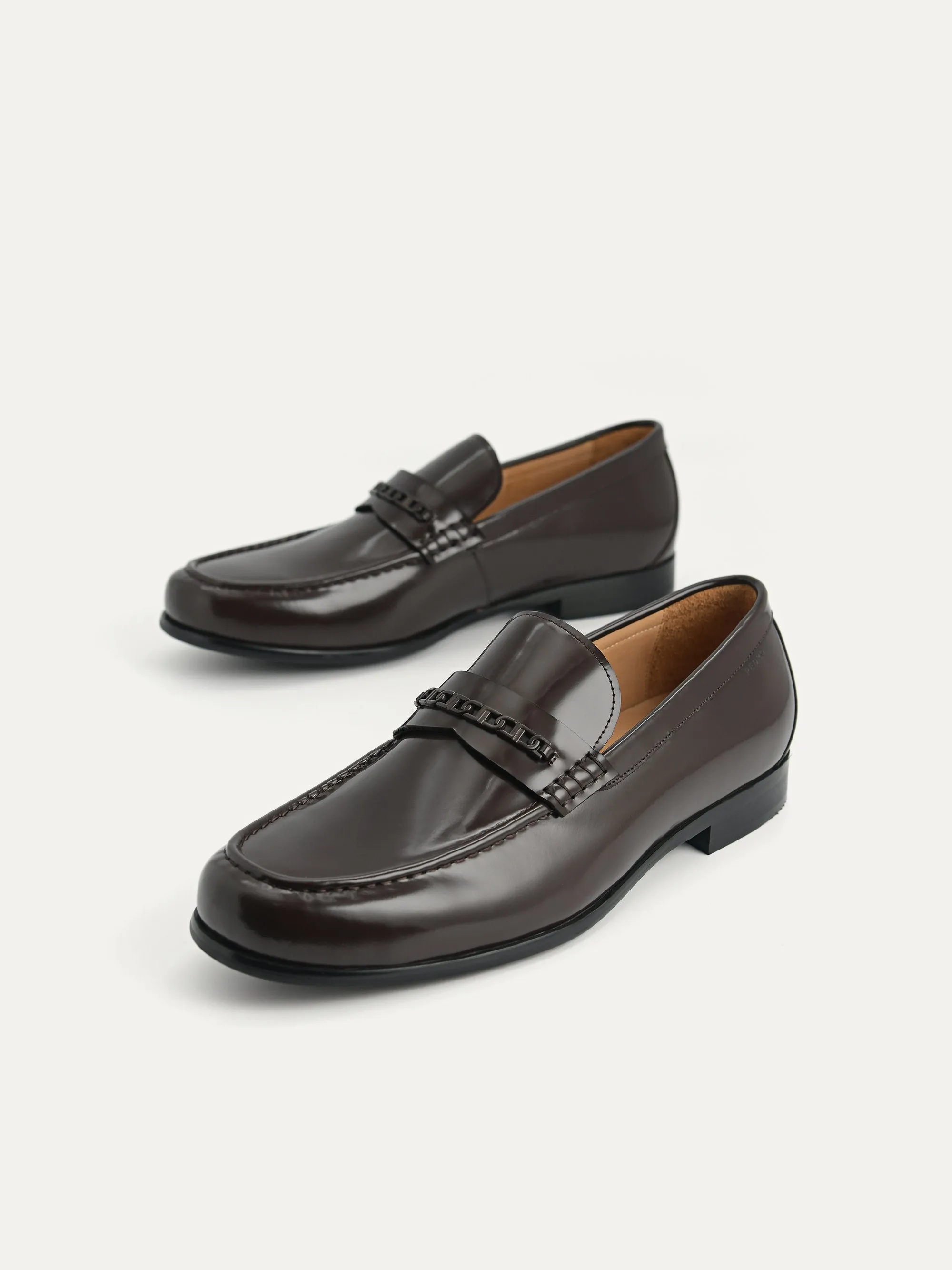 Icon Leather Penny Loafers