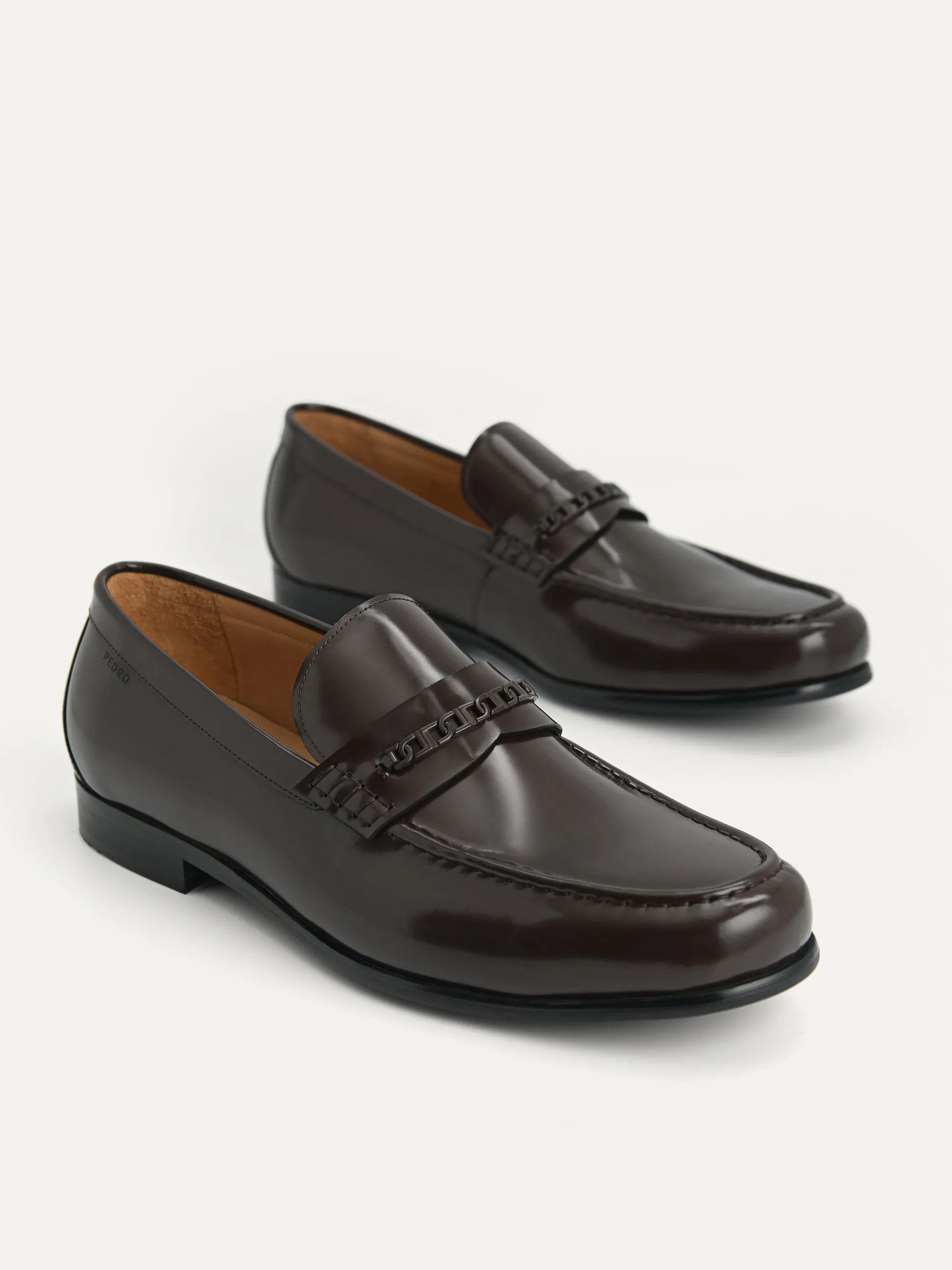 Icon Leather Penny Loafers