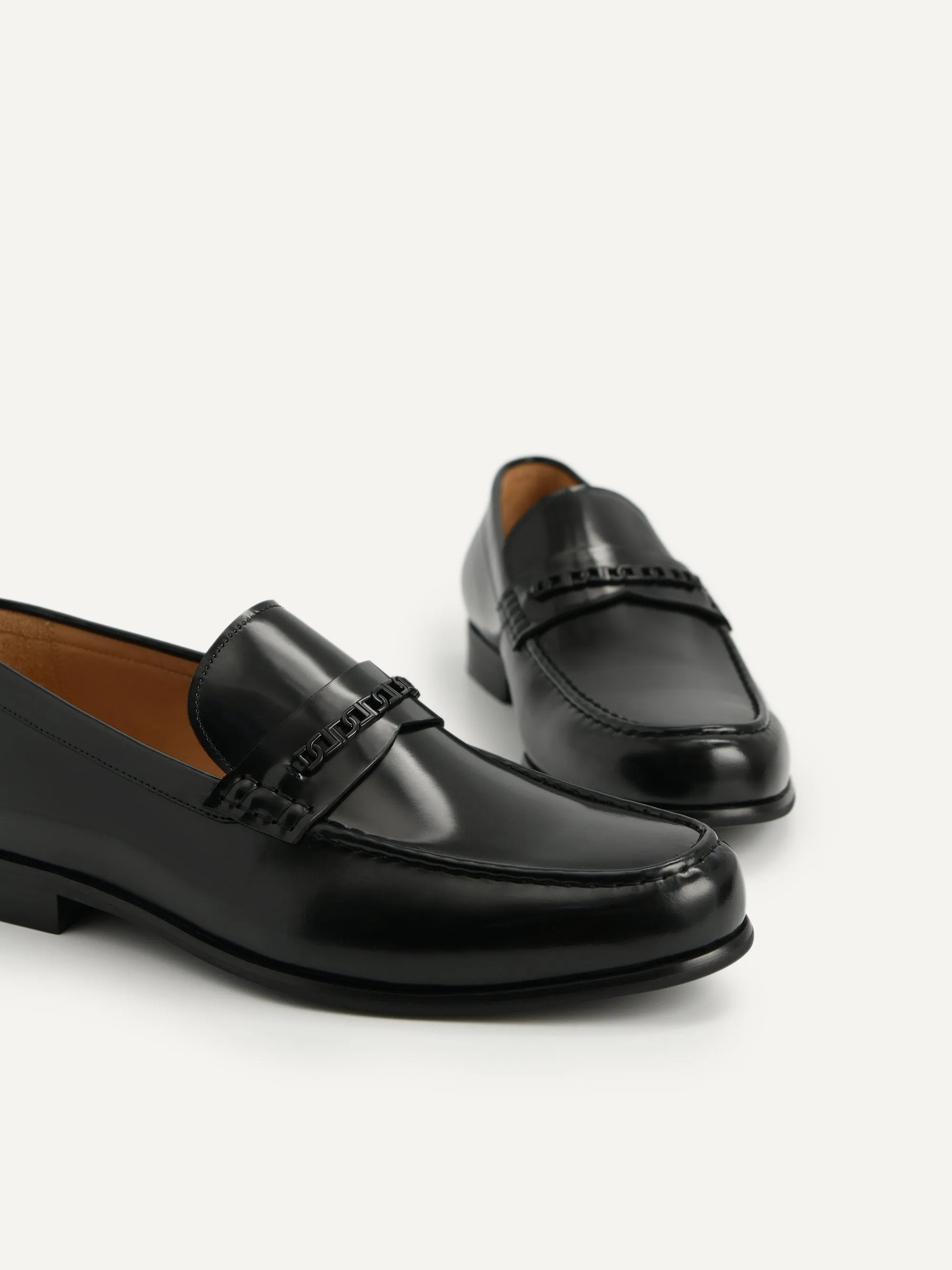 Icon Leather Penny Loafers