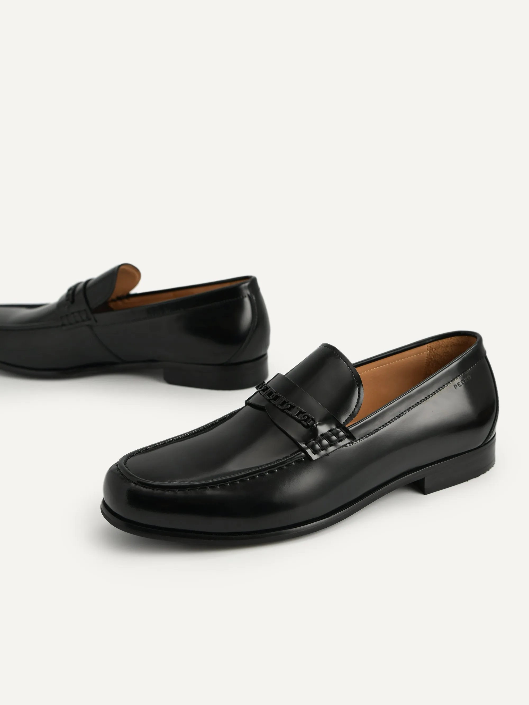 Icon Leather Penny Loafers