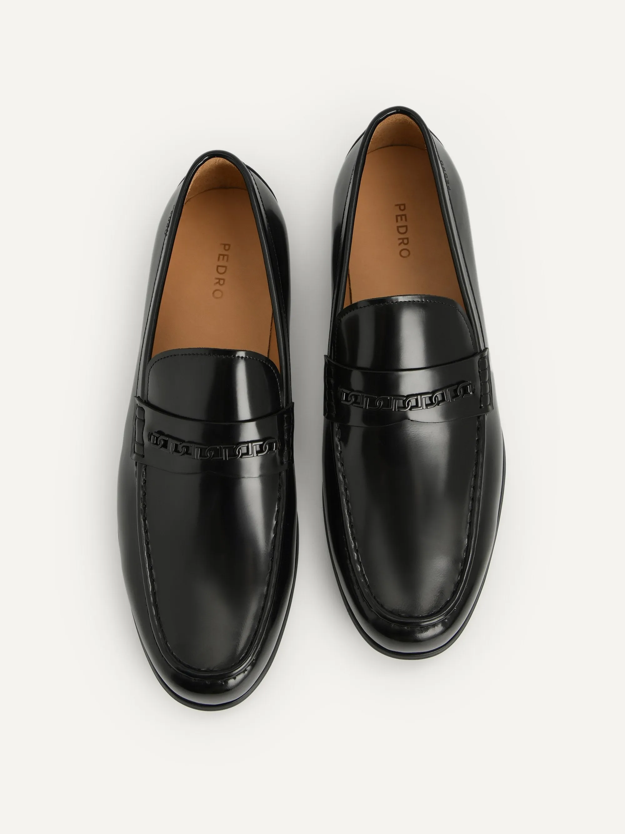 Icon Leather Penny Loafers