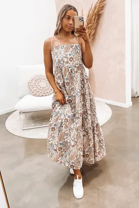 Isabella Maxi Dress Paisley