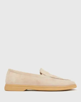 JENNY Suede Leather Loafers