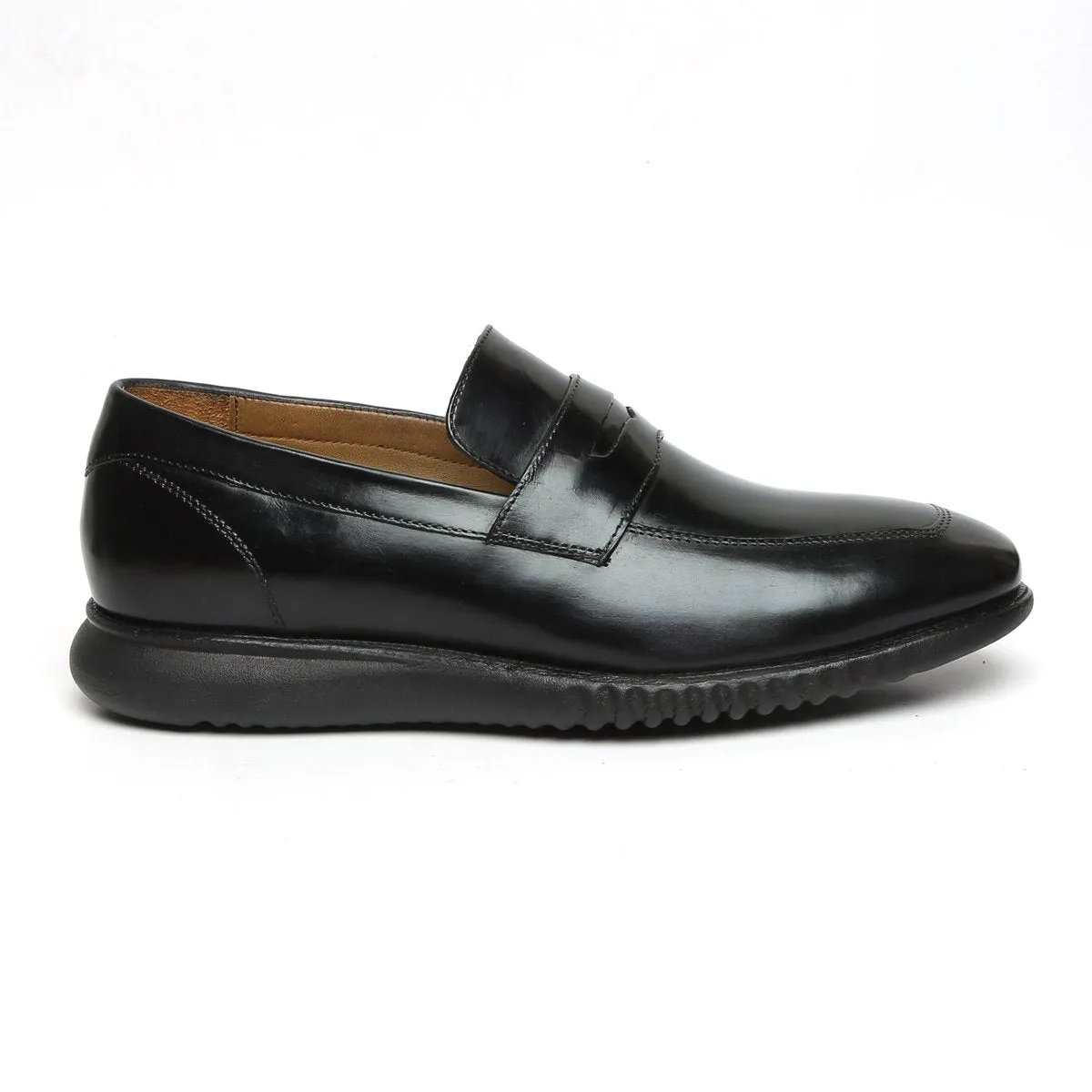 Light Weight Black Loafers