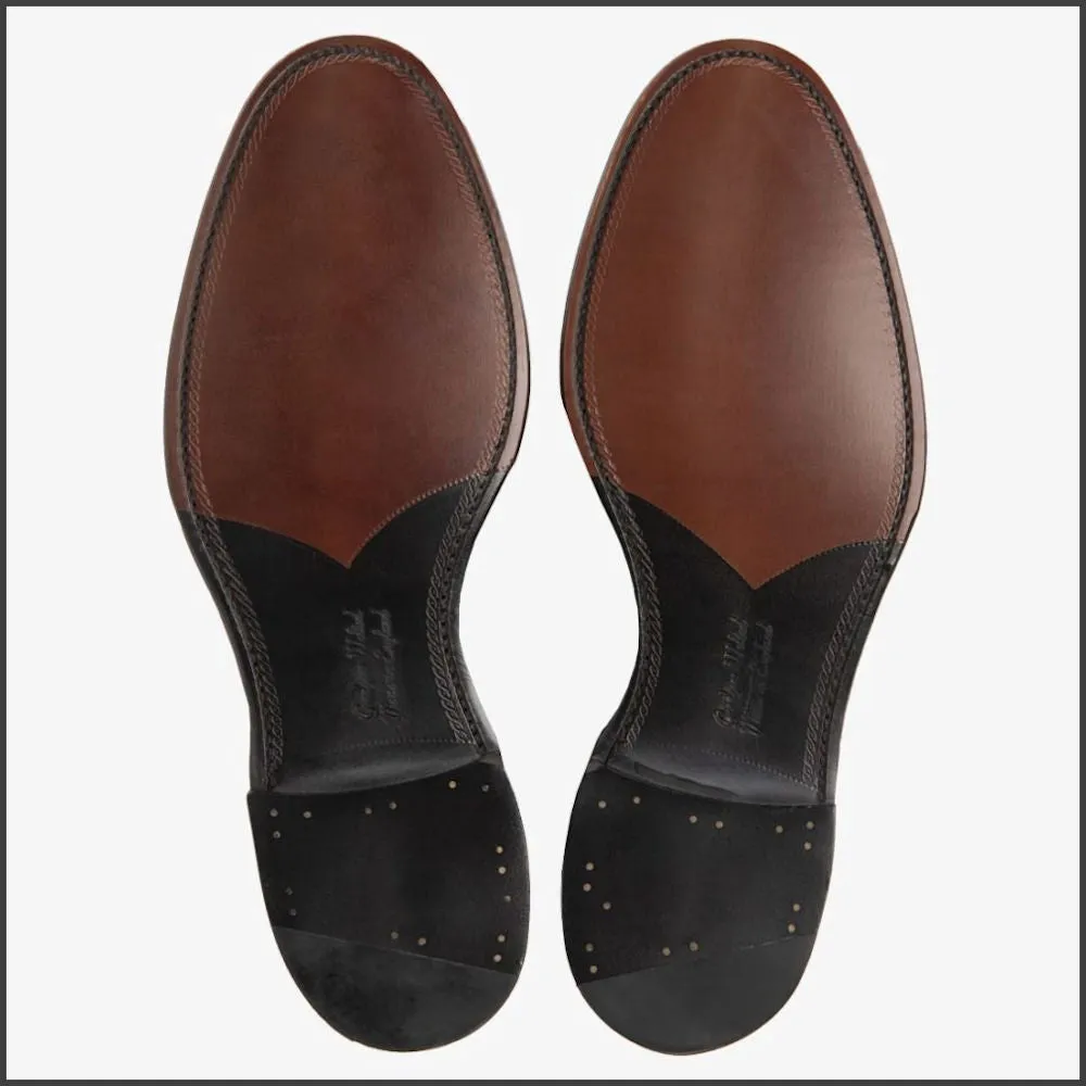 Loake Hornbeam Mahogany Loafer F Fit-