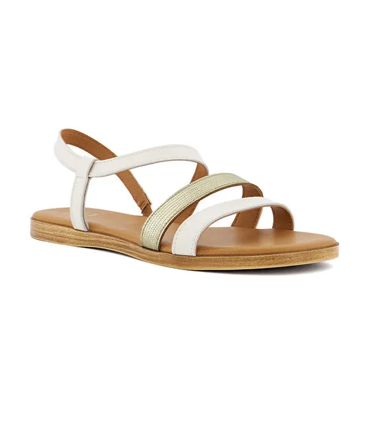 Luci Sandals White