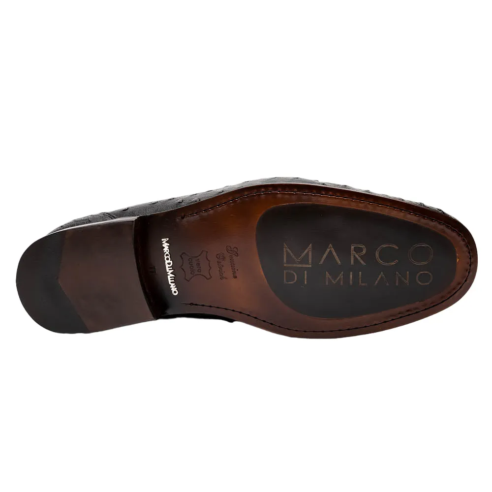 Marco Di Milano Ferrioni Ostrich Black