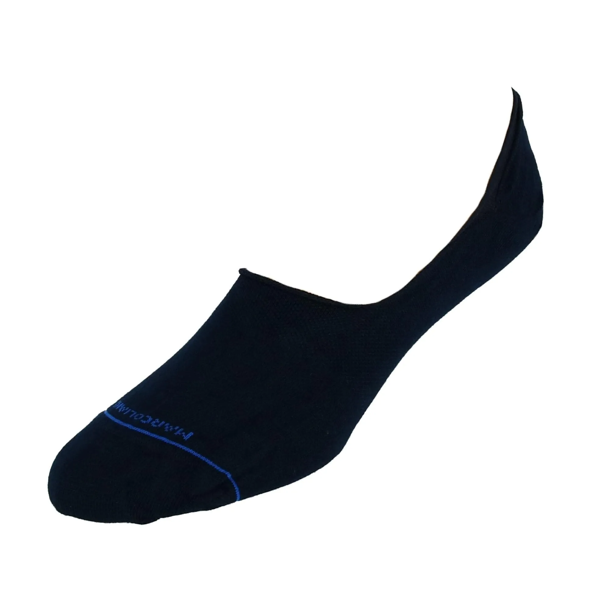 Marcoliani Men's Pima Cotton Solid Invisible Touch Sock Liners