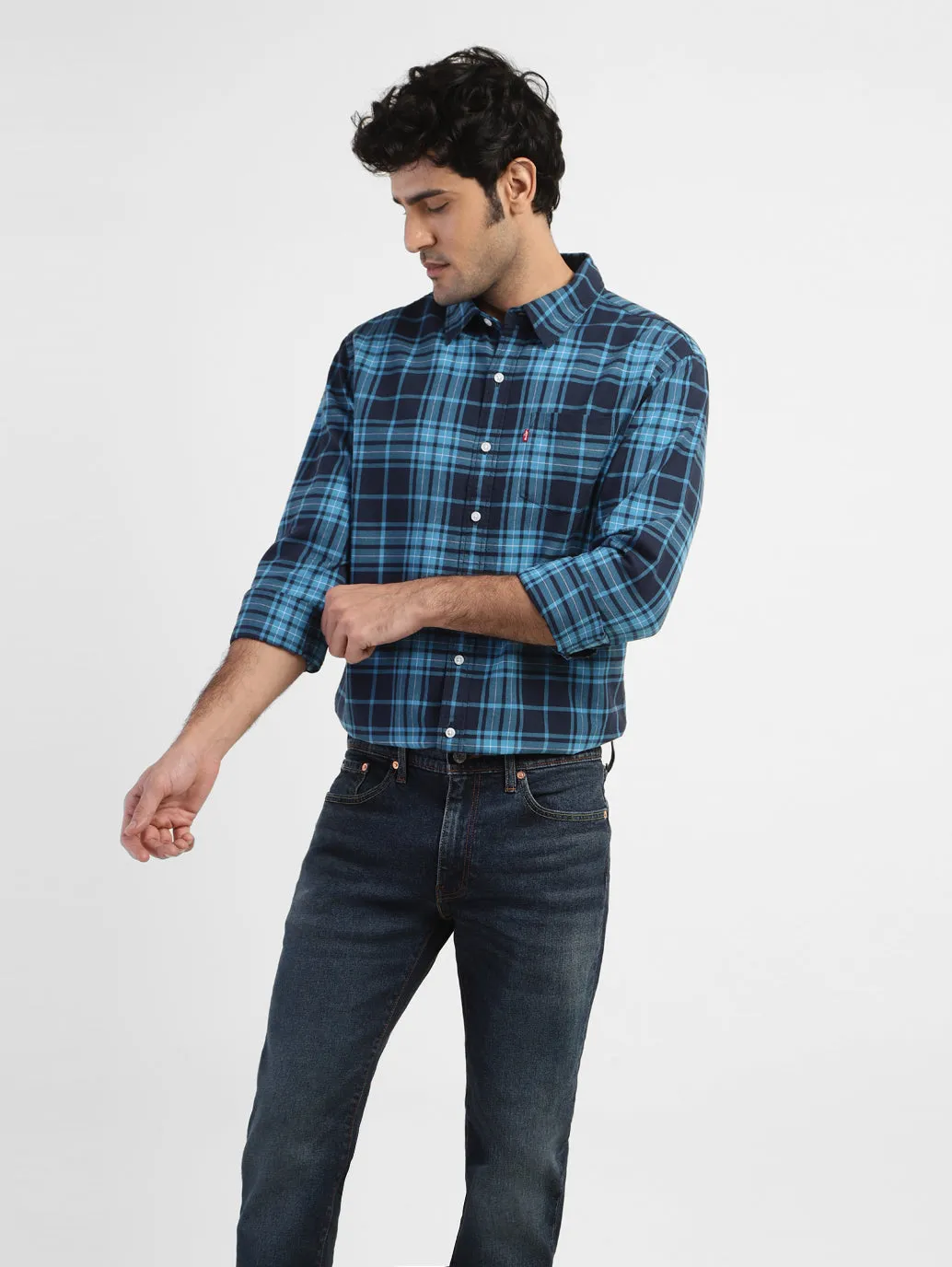 Men's Checkered Regular Fit Shirt