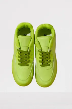 Neon Lime Green Sneakers