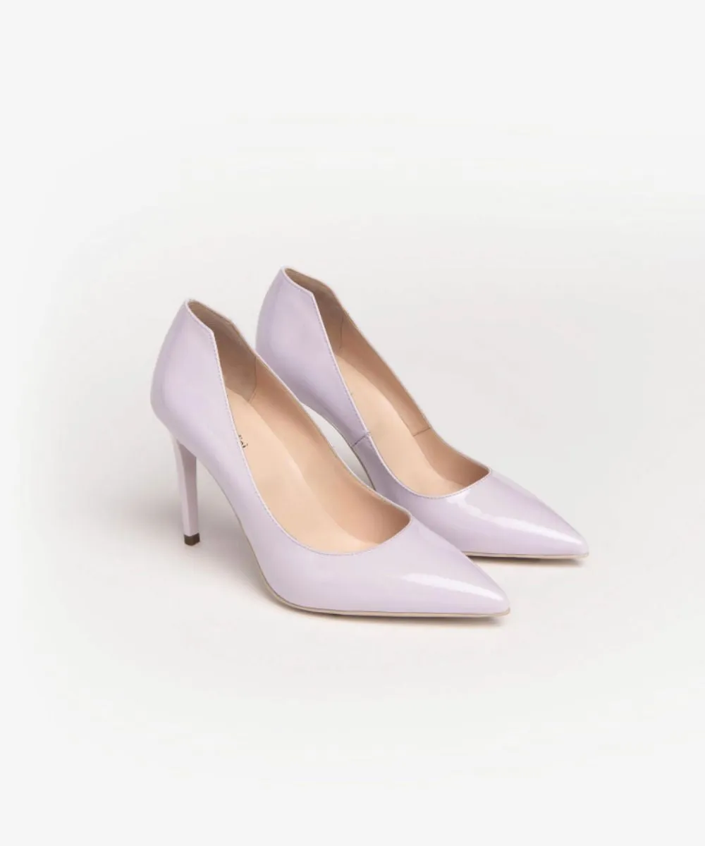 NERO GIARDINI LETHER STILETTO PUMPS